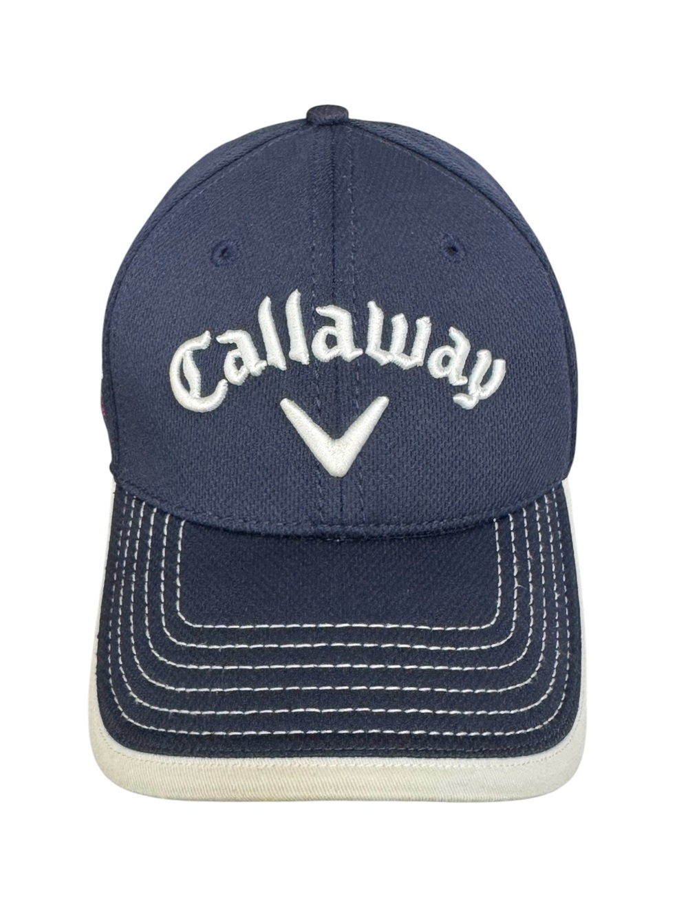 New Era Blue Callaway Odyssey Hex Black Tour Razr Golf Adjustable Strapback Hat